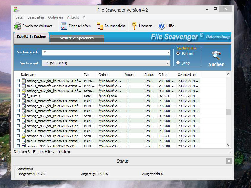 File scavenger 4.3